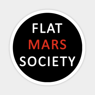 Flat Mars Society Magnet